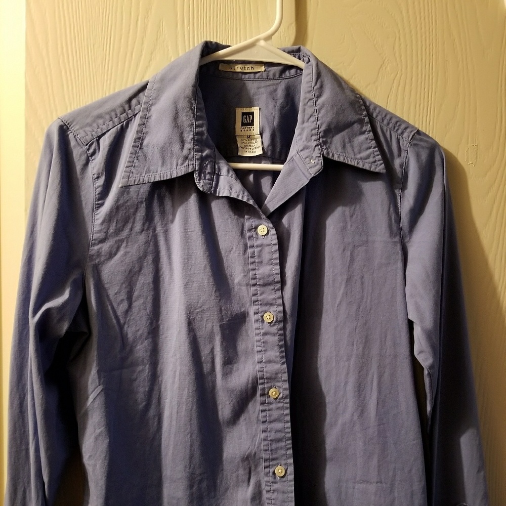 blue blouse